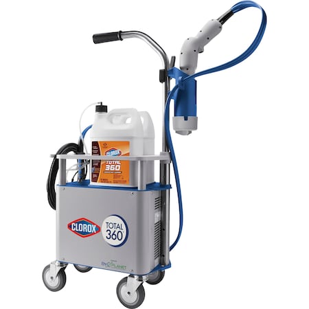 Clorox Sprayer, Electrostatic, f/Disinfectants, Chrome CLO60025